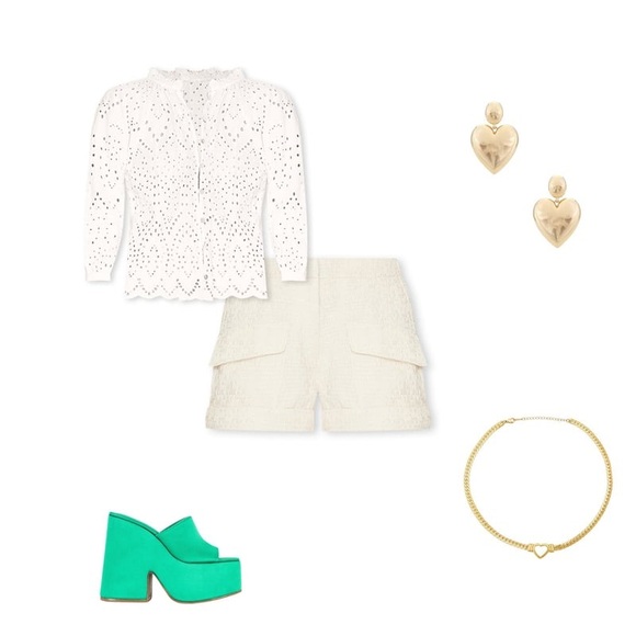 LINE & DOT XS textured shorts awesome year-round - Picture 6 of 10